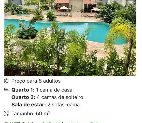 Jardim das Palmeiras II Home Resort - Imperdível - Vista Piscina - Suíte - Ubatuba, Brasil