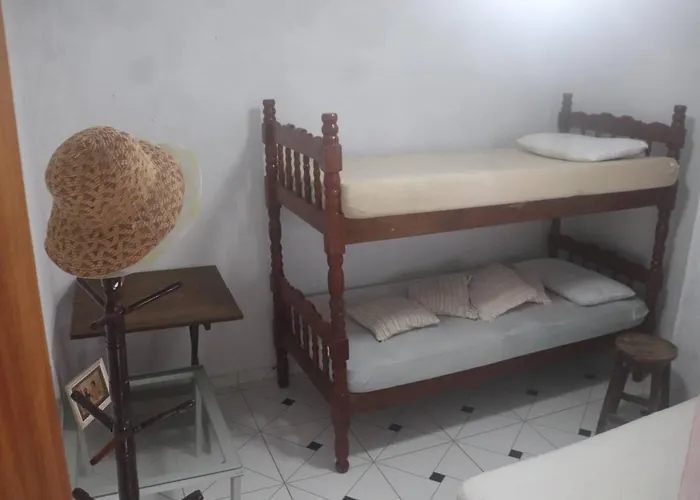 Casa Dos Rocha Em Ubatuba - Kitnet Preta Apartamento, Brasil