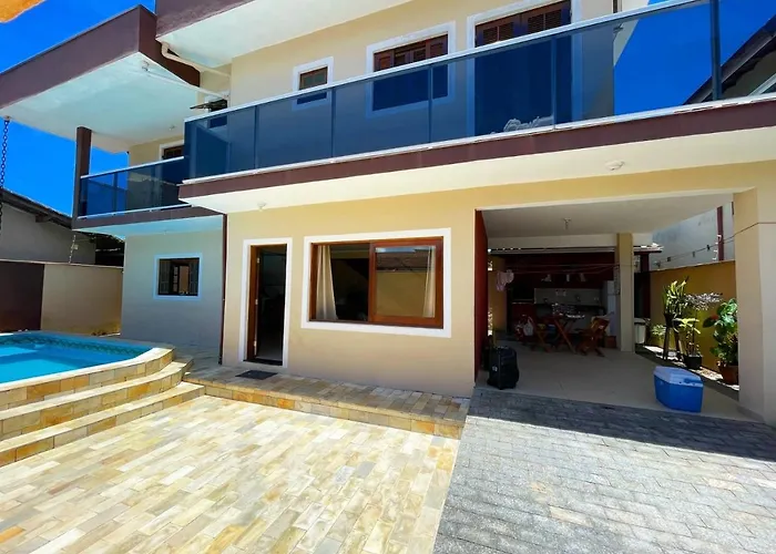 Casa Centro Com Piscina Vila Ubatuba, Brasil