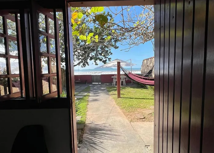 Casa Aconchegante Pe Na Areia C/ 5 Quartos. Ubatuba, Brasil
