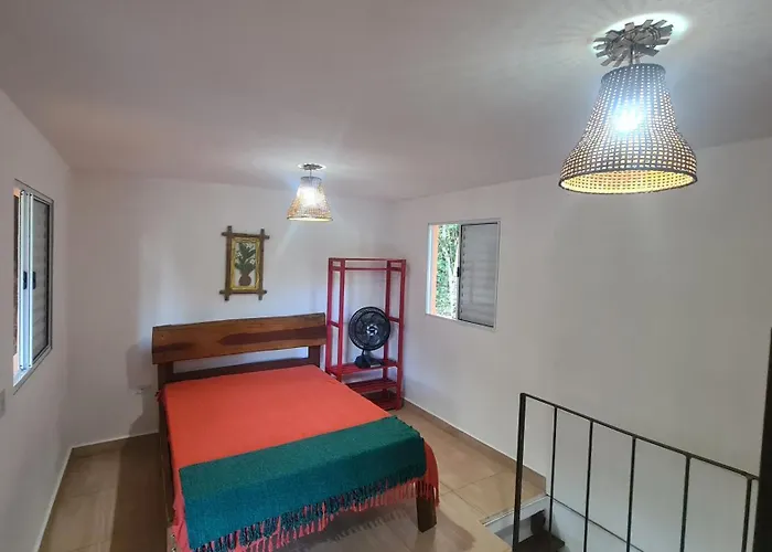Casa Na Praia Do Felix Na Cidade De Ubatuba, Brasil
