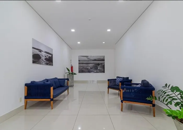 Apartamento alto padrão com 3 suítes, sala 3 ambientes todos com ar, ambientes novos e moderno. Ubatuba, Brasil
