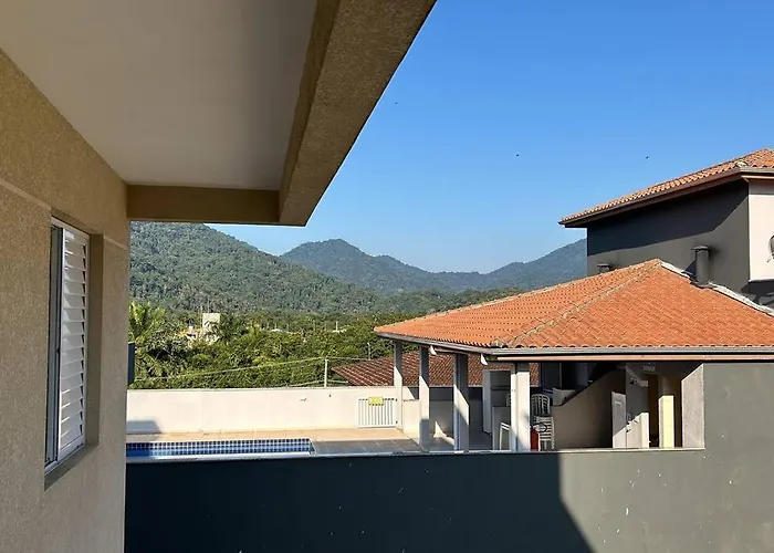 Ubatuba Itaguá com Ar, Churrasqueira e 2 vagas, Brasil