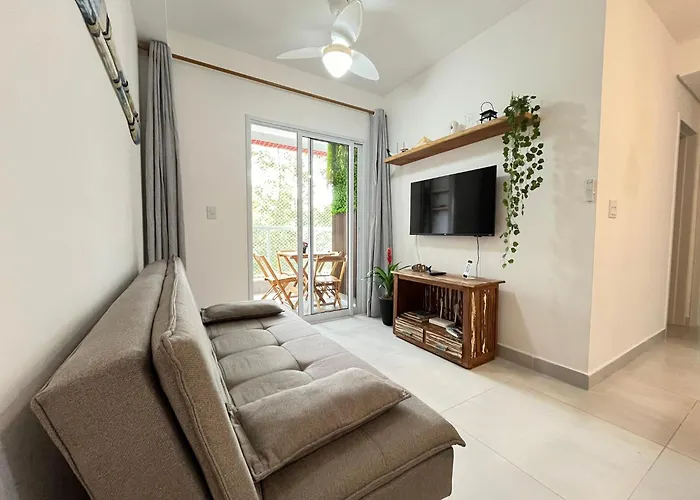 Novo Ibiza Praia Grande - Ubatuba L Varanda Gourmet, Piscina E Sauna, Brasil