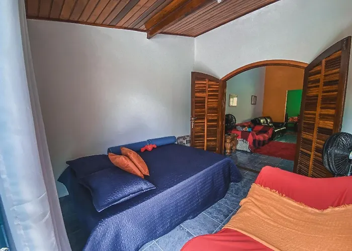Casa Completa Com Ar Condicionado Vila Ubatuba, Brasil