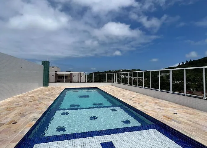 Ap Praia Das Toninhas For 5 People, 450M Beach Ubatuba, Brasil