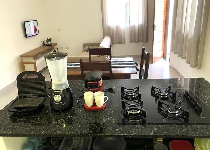 AP do PAI, APTO NOVO com 2 QUARTOS próximo a praia Ubatuba, Brasil