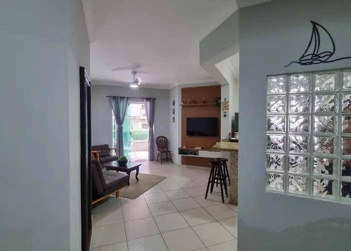 Apartamento Grand Beach - Praia Grande - 100M Da Praia - Amplo Ubatuba, Brasil