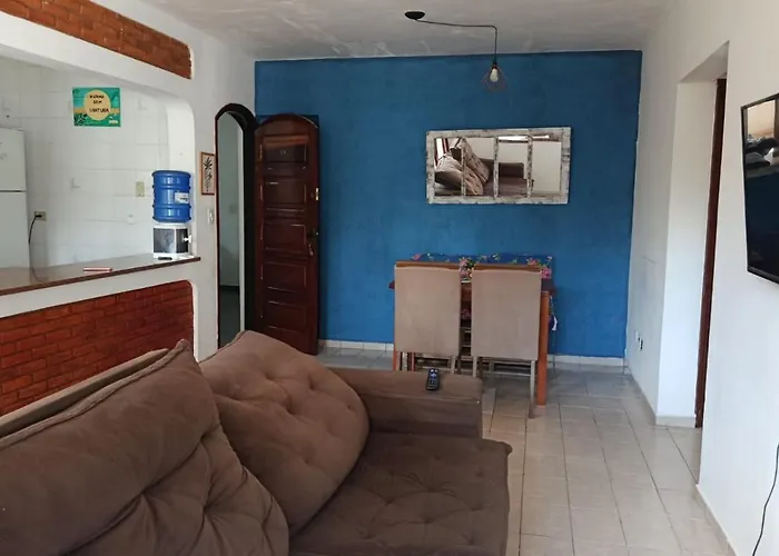 Apartamento COM AR CONDICIONADO no Itaguá em Ubatuba, Brasil