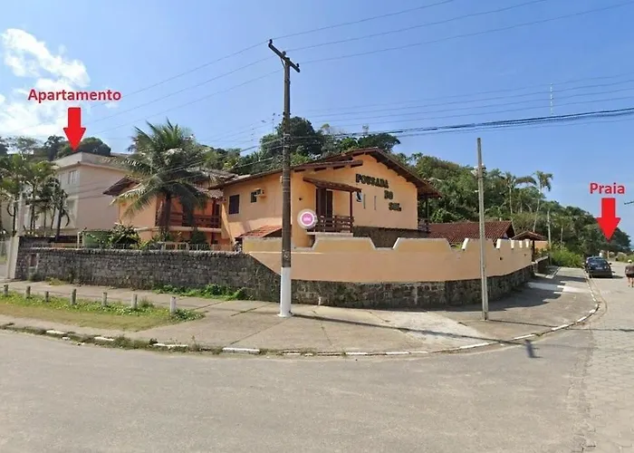 Apartamento Praia Grande Tenório pé na areia Ubatuba, Brasil