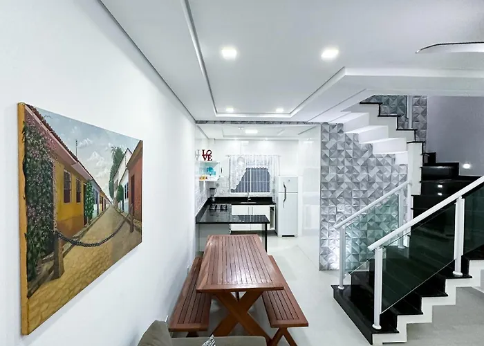 Casa Moderna Em Ubatuba Com Churrasqueira E Wi Fi, Brasil